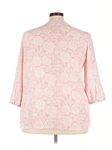 Rose + Olive 3/4 Sleeve Blouse (view 2)