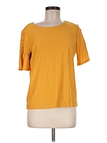 Rose + Olive Short Sleeve Top (view 1)
