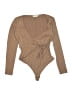 Flounce Tan Bodysuit Size 8 - photo 1