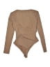 Flounce Tan Bodysuit Size 8 - photo 2