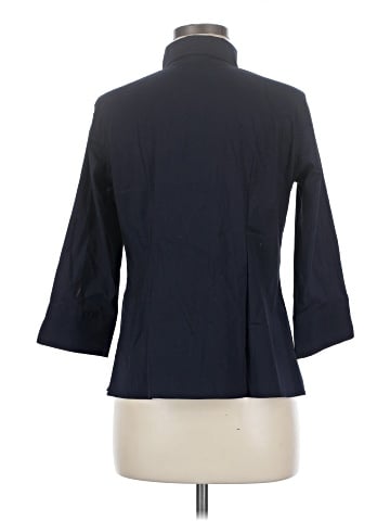 Lands' End 3/4 Sleeve Button-Down Shirt (view 2)