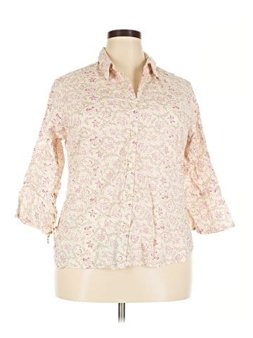 DCC 3/4 Sleeve Button-Down Shirt (view 1)