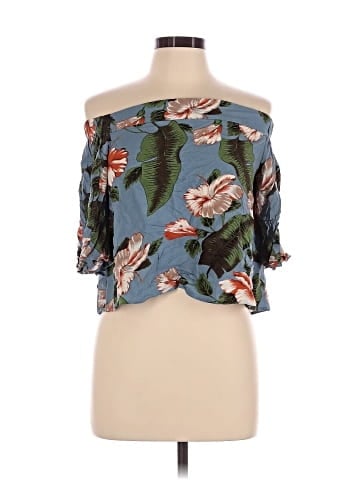 Lulus Short Sleeve Blouse (view 1)