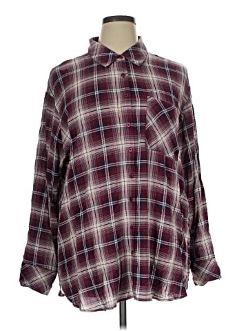 Torrid Long Sleeve Button-Down Shirt (view 1)