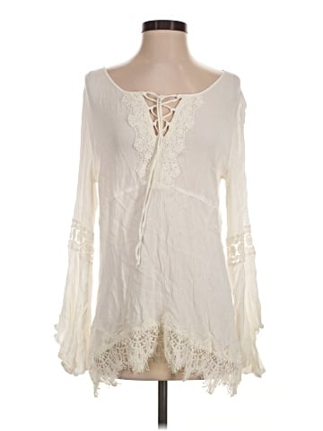 Ali Miles Long Sleeve Blouse (view 1)