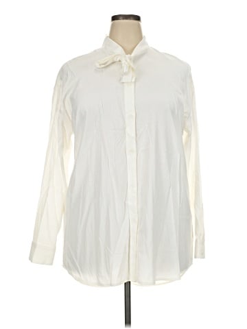 Elizabeth and James Long Sleeve Blouse (view 1)