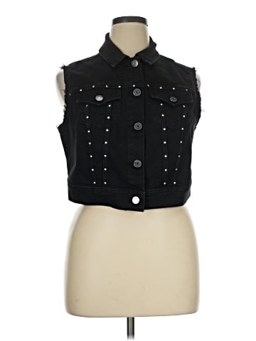 Torrid Denim Vest (view 1)