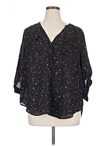 Torrid 3/4 Sleeve Blouse (view 1)