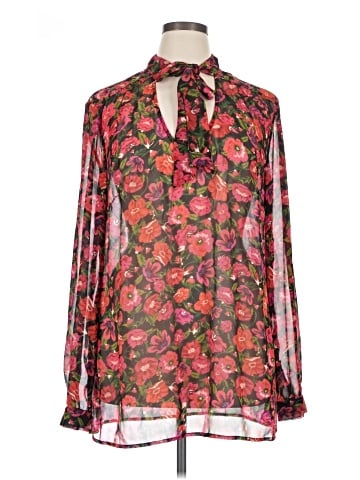 Long Tall Sally Long Sleeve Blouse (view 1)