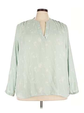 Ava & Viv 3/4 Sleeve Blouse (view 1)