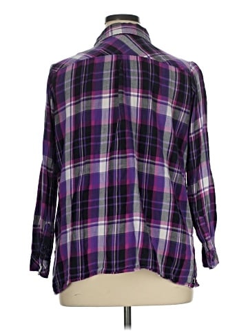 Avenue 3/4 Sleeve Button-Down Shirt (view 2)