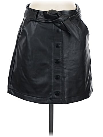 Abercrombie & Fitch Faux Leather Skirt (view 1)