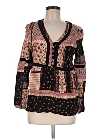 Gibson Latimer Long Sleeve Blouse (view 1)