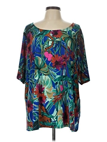 Attitudes by Renee 3/4 Sleeve T-Shirt (view 1)