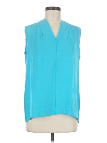 Elie Tahari Sleeveless Silk Top (view 1)