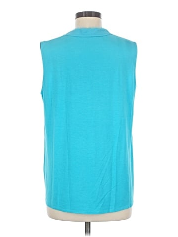 Elie Tahari Sleeveless Silk Top (view 2)