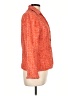 Coldwater Creek Tweed Orange Jacket Size 10 - photo 4