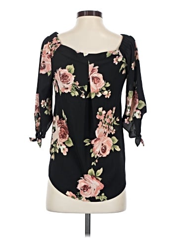 Status by Chenault 3/4 Sleeve Blouse (view 2)