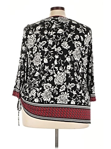 Ruby Rd. 3/4 Sleeve Blouse (view 2)