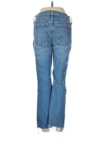 Madewell Kick Out Crop Jeans in Cherryville Wash: Raw-Hem Edition (view 2)