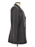Kasper Solid Stripes Gray Blazer Size 10 - photo 4