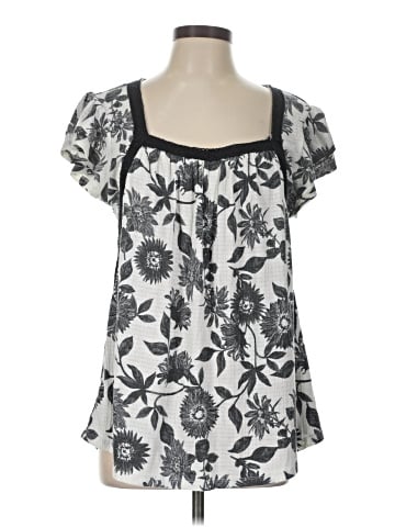 Absolutely Famous Short Sleeve Blouse (view 1)