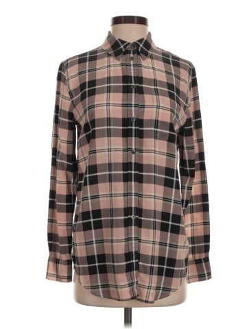 Equipment Long Sleeve Button-Down Shirt (view 1)