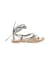 Colin Stuart Silver Sandals Size 6 - photo 1