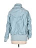 Athleta 100% Polyester Solid Blue Windbreaker Size L - photo 2