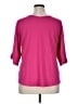 Assorted Brands Pink 3/4 Sleeve Top Size XL - photo 2