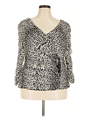 Tadashi Shoji 3/4 Sleeve Blouse (view 1)