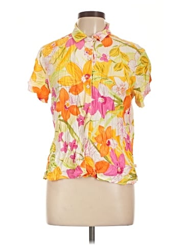 Liz Claiborne Short Sleeve Blouse (view 1)