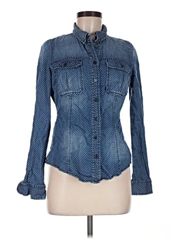 Guess Long Sleeve Button-Down Shirt (view 1)