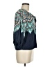 Ruby Rd. 100% Rayon Blue 3/4 Sleeve Blouse Size M (petite) - photo 4