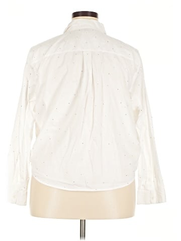 J.Crew Factory Store Long Sleeve Blouse (view 2)