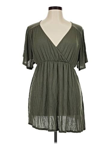 Maurices Short Sleeve Blouse (view 1)