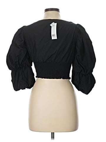 Topshop 3/4 Sleeve Blouse (view 2)