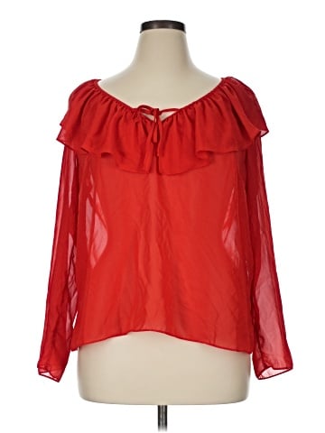 ELOQUII 3/4 Sleeve Blouse (view 1)