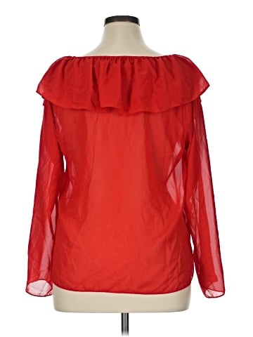 ELOQUII 3/4 Sleeve Blouse (view 2)