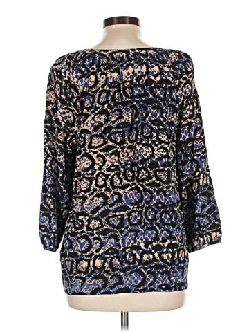 Tibi 3/4 Sleeve Silk Top (view 2)