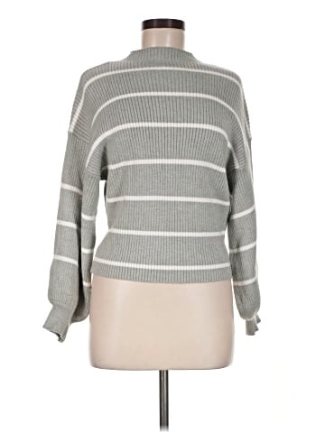 Line & Dot Turtleneck Sweater (view 1)