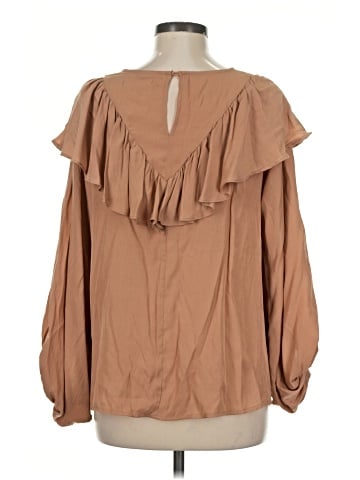 Mustard Seed Long Sleeve Blouse (view 2)
