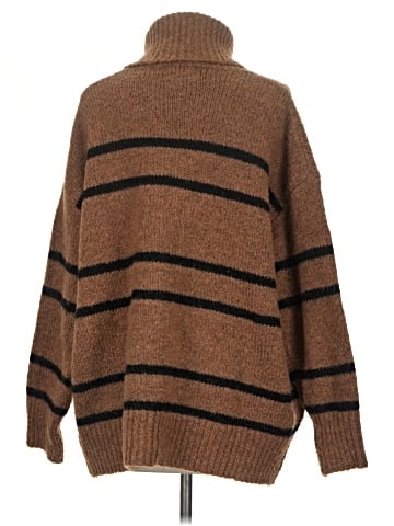 Line & Dot Turtleneck Sweater (view 2)