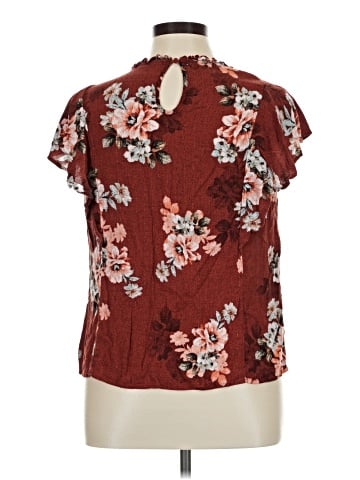 Maurices Short Sleeve Blouse (view 2)