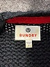 Sundry Stripes Black Wool Pullover Sweater Size Sm (1) - photo 7