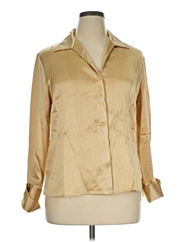 Lafayette 148 New York Long Sleeve Blouse (view 1)