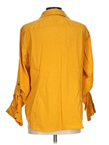 Style&Co 3/4 Sleeve Button-Down Shirt (view 2)