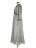 Max Studio 100% Polyester Chevron-herringbone Gray Casual Dress Size L - photo 5