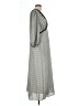 Max Studio 100% Polyester Chevron-herringbone Gray Casual Dress Size L - photo 4