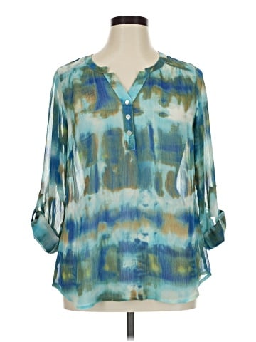 DressBarn 3/4 Sleeve Blouse (view 1)